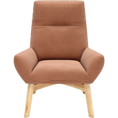 Places of Style - Basic Relaxsessel - rostrot - Armchair Places of Style - Basic Relaxsessel - rostrot - Armchair