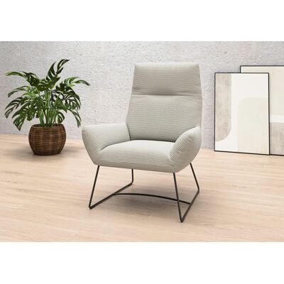 Places of Style - Basic Relaxsessel - light-grey - Armchair Places of Style - Basic Relaxsessel - light-grey - Armchair