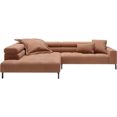 Places of Style - Cleveland - rustbraun - L-Form - Sofa Places of Style - Cleveland - rustbraun - L-Form - Sofa