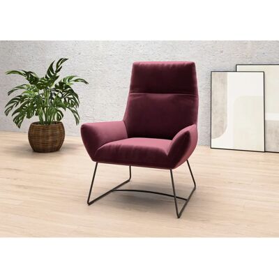 Places of Style - Basic Relaxsessel - Lila - Armchair Places of Style - Basic Relaxsessel - Lila - Armchair
