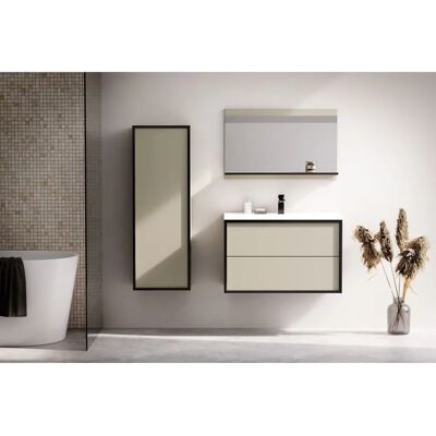 WELLTIME - beige congo - 80 cm - Waschtisch WELLTIME - beige congo - 80 cm - Waschtisch