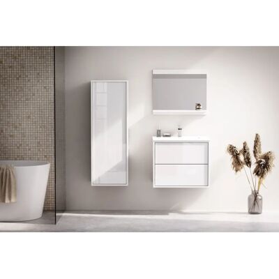 Welltime - Waschtisch - Weißgloss - 60cm - Bathroom vanity Welltime - Waschtisch - Weißgloss - 60cm - Bathroom vanity