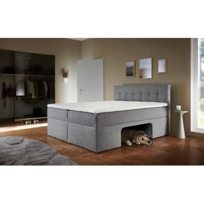 Boxbett Places of Style - Haustiernische, Grau, 182x210cm Boxbett Places of Style - Haustiernische, Grau, 182x210cm