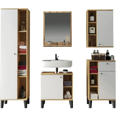 INOSIGN OSLO - Skandinavisches Badezimmer-Set - 5-teilig INOSIGN OSLO - Skandinavisches Badezimmer-Set - 5-teilig