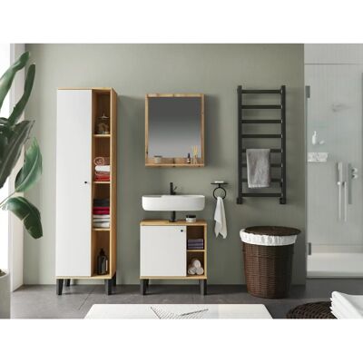 INOSIGN OSLO Badmöbel-Set - Skandinavisches Design, Umweltfreundlich, Langlebiges Holz INOSIGN OSLO Badmöbel-Set - Skandinavisches Design, Umweltfreundlich, Langlebiges Holz