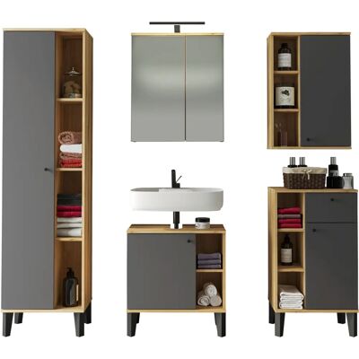 INOSIGN - OSLO - Eiche Evoke - Grau - Badezimmer Sets INOSIGN - OSLO - Eiche Evoke - Grau - Badezimmer Sets