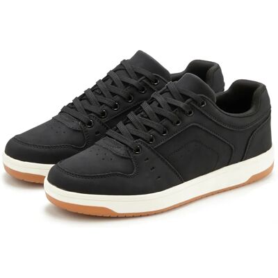 AUTHENTIC LE JOGGER - Schwarz - Gr. 41 - Lederimitat - Sneaker AUTHENTIC LE JOGGER - Schwarz - Gr. 41 - Lederimitat - Sneaker