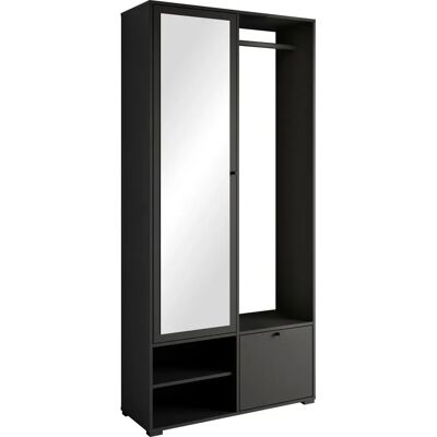 INOSIGN Garderobe DINO - Kleiderschrank mit Spiegel & Kleiderstange INOSIGN Garderobe DINO - Kleiderschrank mit Spiegel & Kleiderstange