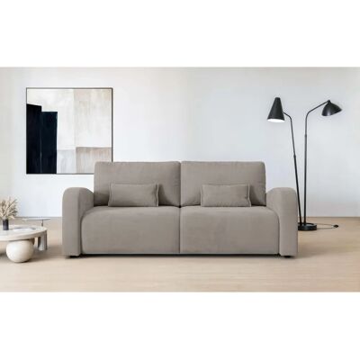 INOSIGN JIGGS - Schlafsofa mit Bettkasten, 3-Sitzer, taupe, Polyestervelours INOSIGN JIGGS - Schlafsofa mit Bettkasten, 3-Sitzer, taupe, Polyestervelours