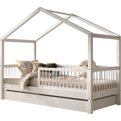 Home affaire - Forrest - Weiß - Dach - Bed Home affaire - Forrest - Weiß - Dach - Bed