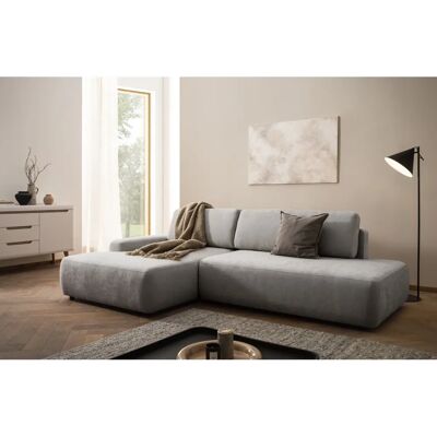 INOSIGN Torge Schlafsofa - L-Form, Hellgrau, Polyester INOSIGN Torge Schlafsofa - L-Form, Hellgrau, Polyester