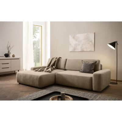INOSIGN Torge L-Form Sofa aus Samtvelours - Sofa INOSIGN Torge L-Form Sofa aus Samtvelours - Sofa