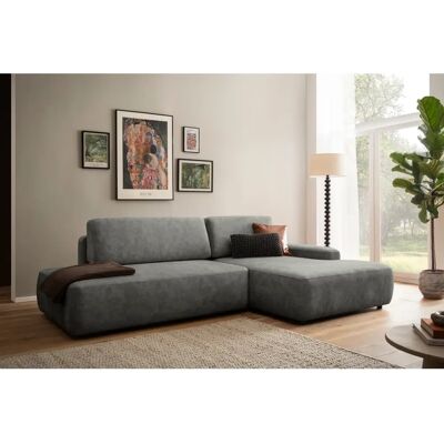 INOSIGN Torge Ecksofa L-Form, Samtvelours, Recamiere rechts INOSIGN Torge Ecksofa L-Form, Samtvelours, Recamiere rechts