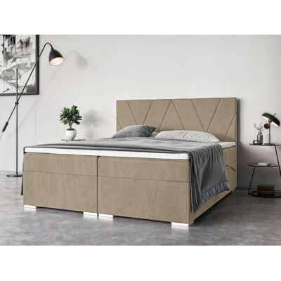 Places of Style - Liania - taupe - 160 - Bett Places of Style - Liania - taupe - 160 - Bett