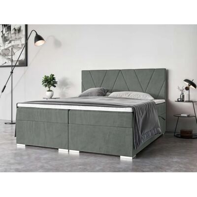 Places of Style Liania - 160 cm - Velours Polsterbett Places of Style Liania - 160 cm - Velours Polsterbett