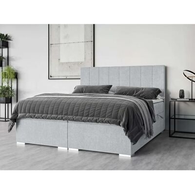 Places of Style - Ginoro - Silber - 140x200 cm - Bed Places of Style - Ginoro - Silber - 140x200 cm - Bed