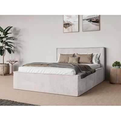 andas - Östavall - beige - 182x231x103 - Upholstered bed andas - Östavall - beige - 182x231x103 - Upholstered bed