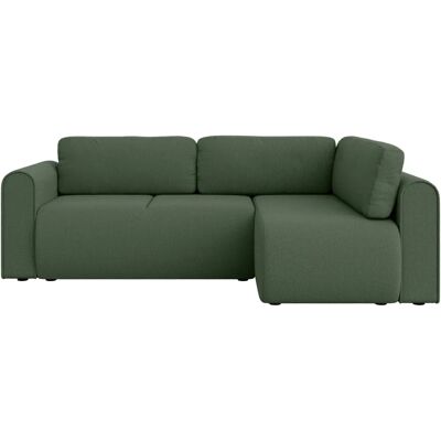 INOSIGN Zacharia Grünes L-Form Sofa mit Stauraum INOSIGN Zacharia Grünes L-Form Sofa mit Stauraum