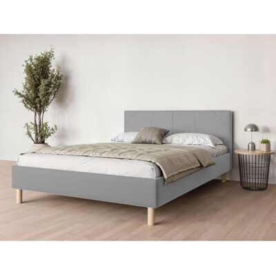 andas Nordic Polsterbett Albybyn - Bett mit Kopfteil & Lattenrost andas Nordic Polsterbett Albybyn - Bett mit Kopfteil & Lattenrost