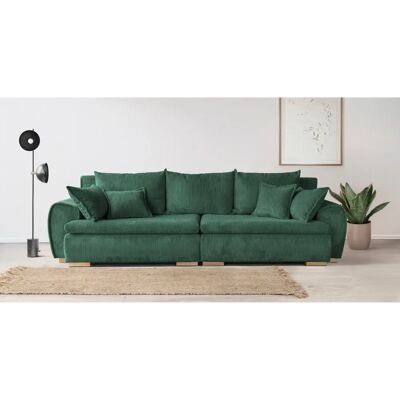 Home affaire - Cara Mia - dunkelgrün - Breite 275 cm - Sofa Home affaire - Cara Mia - dunkelgrün - Breite 275 cm - Sofa