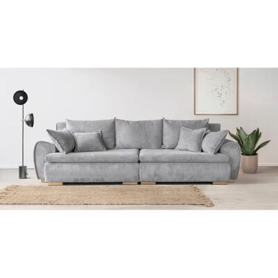 Home affaire - Cara Mia - Hellgrau - 275 cm - Sofa Home affaire - Cara Mia - Hellgrau - 275 cm - Sofa