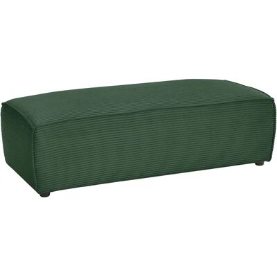 Home Affaire Sherwood XXL Rechteckiger Dunkelgrüner Hocker - Hocker Home Affaire Sherwood XXL Rechteckiger Dunkelgrüner Hocker - Hocker