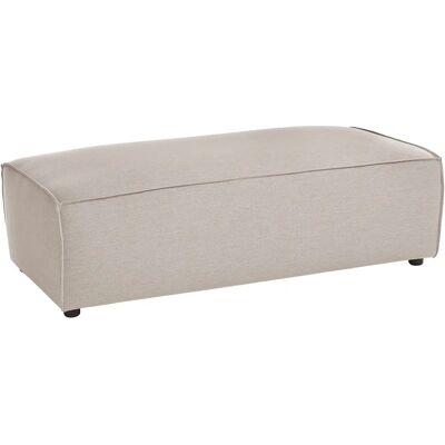 HOME AFFAIRE Sherwood XXL - Hocker - beige - Rechteckig HOME AFFAIRE Sherwood XXL - Hocker - beige - Rechteckig
