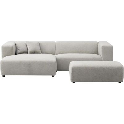 andas - BAKELS - Bouclé - linke Recamiere - Ecksofa-Set andas - BAKELS - Bouclé - linke Recamiere - Ecksofa-Set