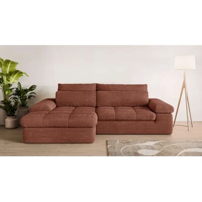 Home Affaire ALVERIE Orange Ecksofa mit Recamiere - Sofa Home Affaire ALVERIE Orange Ecksofa mit Recamiere - Sofa