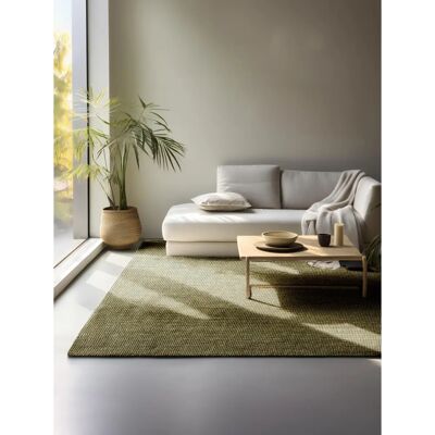 Hanse Home Jaipur Jute Rug - Scandinavian, 160x230cm, Green Hanse Home Jaipur Jute Rug - Scandinavian, 160x230cm, Green