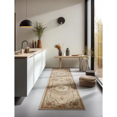 Nouristan Adraskan Beige Vloerkleed - Duurzaam, Modern Oosters Design Nouristan Adraskan Beige Vloerkleed - Duurzaam, Modern Oosters Design