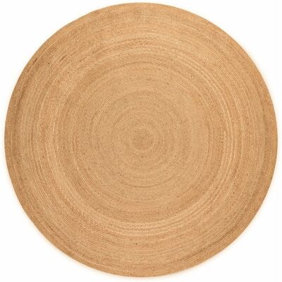 Hanse Home 106005-100 Round Jute Area Rug - Indoor Carpet Hanse Home 106005-100 Round Jute Area Rug - Indoor Carpet