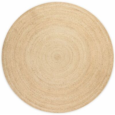 Hanse Home 106007-100 Natürlicher Jutteckel - Teppich rund Hanse Home 106007-100 Natürlicher Jutteckel - Teppich rund