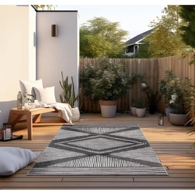 Elle Decoration Rhombus Teppich - In-Out Modern Geometrisch 200x290cm Elle Decoration Rhombus Teppich - In-Out Modern Geometrisch 200x290cm