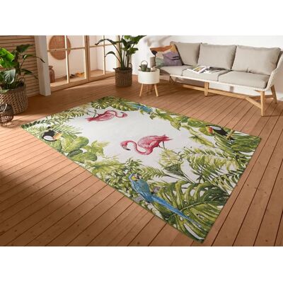 Hanse Home Tropical Birds bunt Outdoor Carpet - Weatherproof - 240x340cm Hanse Home Tropical Birds bunt Outdoor Carpet - Weatherproof - 240x340cm