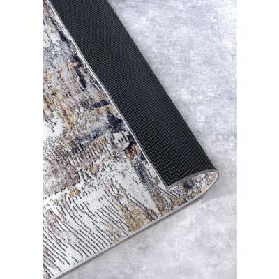 ELLE Decoration Imagination New 106037 Anthracite/Gold Vloerkleed - Moderne Stijl ELLE Decoration Imagination New 106037 Anthracite/Gold Vloerkleed - Moderne Stijl