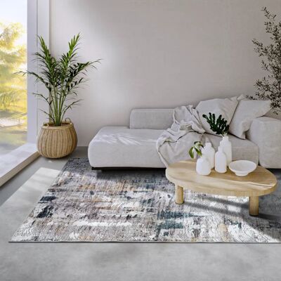 ELLE Decoration Malard - Polyester Saphir Tapis ELLE Decoration Malard - Polyester Saphir Tapis