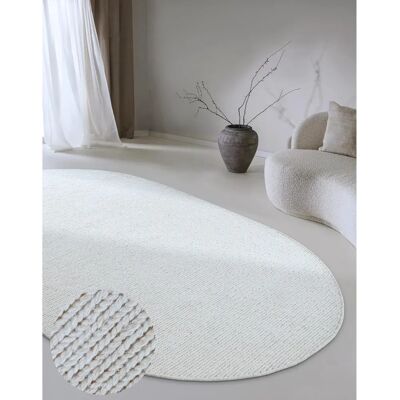 Villeroy & Boch Francois Vlněný koberec - Ručně tkaný 160x231cm - Bílý - Obývací pokoj Villeroy & Boch Francois Vlněný koberec - Ručně tkaný 160x231cm - Bílý - Obývací pokoj