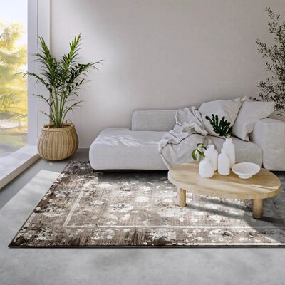 Villeroy & Boch Franz Bruin Tapijt - Patroon en Zachte Textuur Villeroy & Boch Franz Bruin Tapijt - Patroon en Zachte Textuur