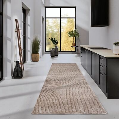 Tapis à poil long beige Elle Decoration Pigment - Tapis - Publicité Tapis à poil long beige Elle Decoration Pigment - Tapis - Publicité