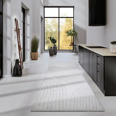 Tapis shaggy crème Pigment d'Elle Decoration - Tapis - Publicité Tapis shaggy crème Pigment d'Elle Decoration - Tapis - Publicité