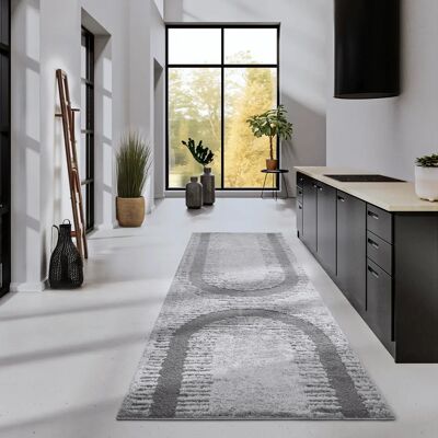 Elle Decoration Bartoux Grauer Hochflor-Teppich - Teppich Elle Decoration Bartoux Grauer Hochflor-Teppich - Teppich