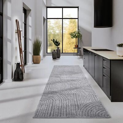 Elle Decoration Chappe Grauer Hochflor-Teppich - Teppich Elle Decoration Chappe Grauer Hochflor-Teppich - Teppich