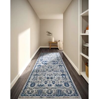 Tapis Emmanuel Bleu VILLEROY & BOCH - Tapis - Publicité Tapis Emmanuel Bleu VILLEROY & BOCH - Tapis - Publicité
