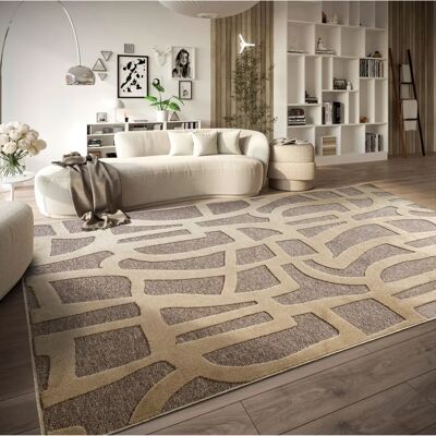 VILLEROY & BOCH Therese Grijs/Beige Vloerkleed - Modern, 160x230 cm VILLEROY & BOCH Therese Grijs/Beige Vloerkleed - Modern, 160x230 cm
