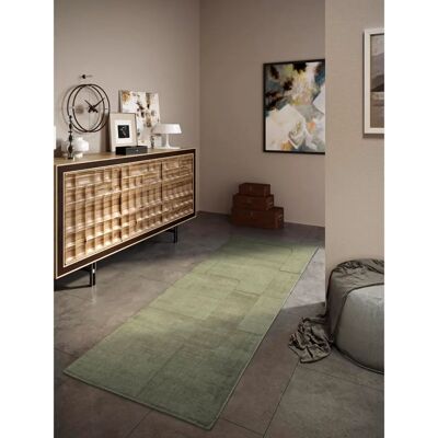 Villeroy & Boch Charlotte Wollteppich - Rechteckig, Grün, 80x250cm Villeroy & Boch Charlotte Wollteppich - Rechteckig, Grün, 80x250cm