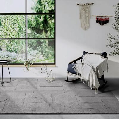 VILLEROY & BOCH Alexis Wollteppich - Geometrisches Design VILLEROY & BOCH Alexis Wollteppich - Geometrisches Design
