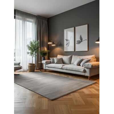 Teppich ELLE DECORATION Dolomite - 200x280cm - Creme Grau Teppich ELLE DECORATION Dolomite - 200x280cm - Creme Grau