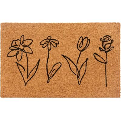 HANSE HOME Kokos Blumen Fußmatte - Outdoor Teppich HANSE HOME Kokos Blumen Fußmatte - Outdoor Teppich