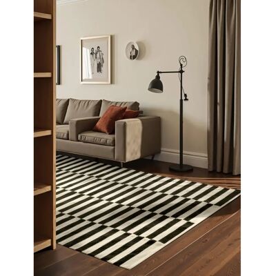 Hanse Home Donna Wollteppich - Gestreiftes Design, Handgewebt, 200x300cm Hanse Home Donna Wollteppich - Gestreiftes Design, Handgewebt, 200x300cm